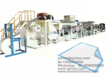 China Fabricação de máquina de underpad com servo completo (CD220-SV)