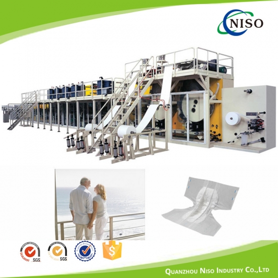 Fabricação de Máquina Automática de Fraldas para Adultos (CNK300-SV) 