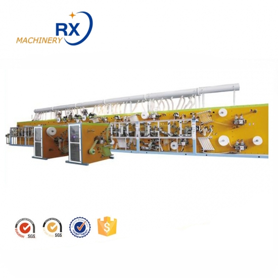 Máquina de guardanapo sanitário tipo servo completo RX-HY800
         