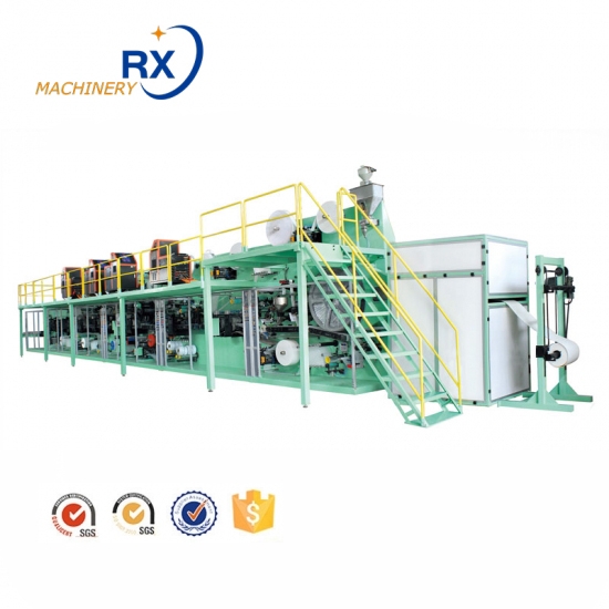Máquina de fraldas para bebês tipo servo completo RX-INK450
         