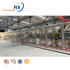 Máquina totalmente servo para fabricação de absorventes higiênicos