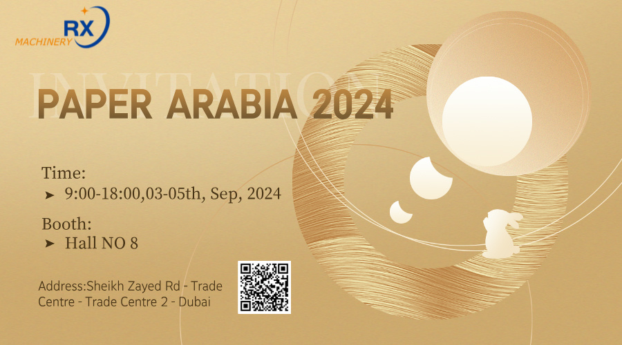 Quanzhou Ruoxin Machinery Co., Ltd participará da Paper Arabia 2024